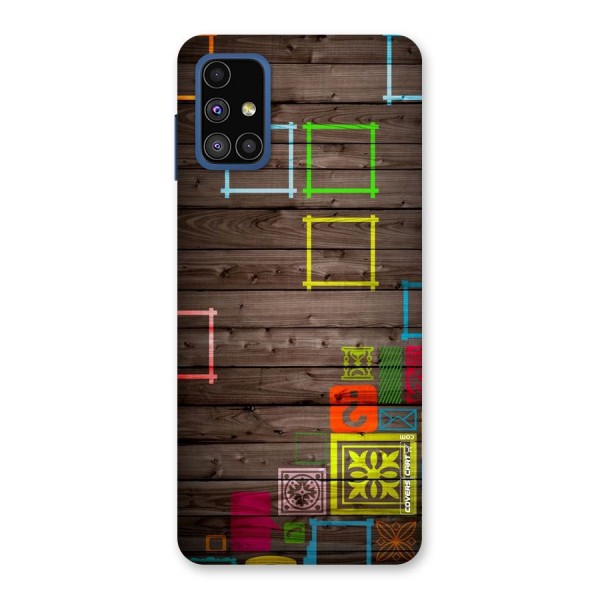 Multicolor Frame Design Back Case for Galaxy M51