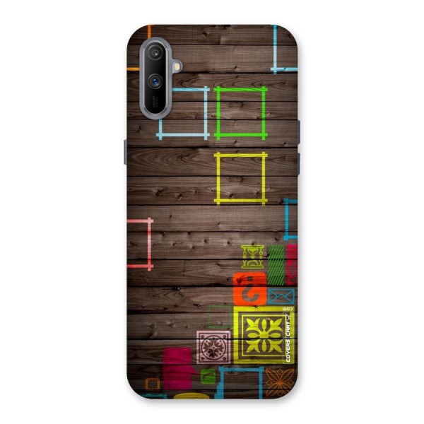 Multicolor Frame Design Back Case for Realme C3