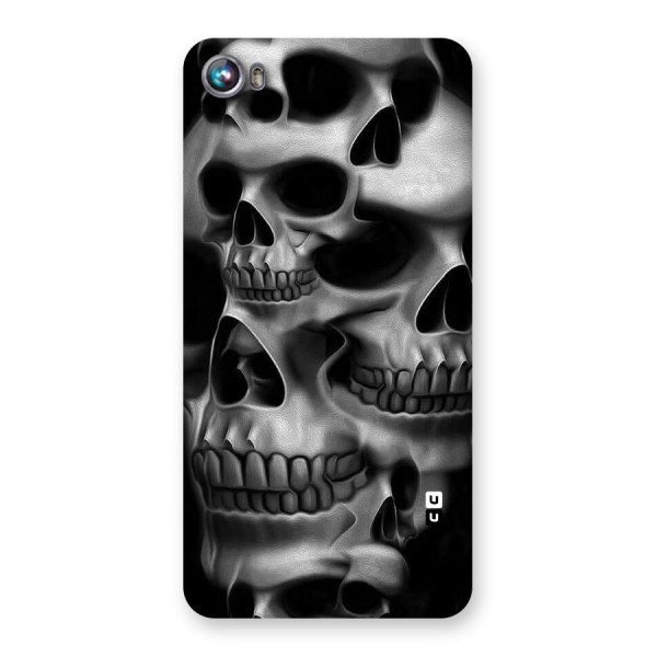 Multiple Skulls Back Case for Micromax Canvas Fire 4 A107
