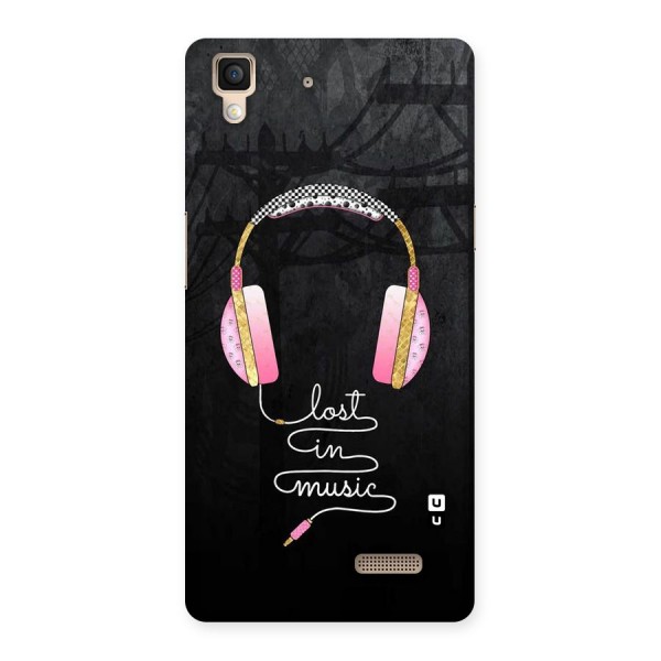 Music Lost Back Case for Oppo R7