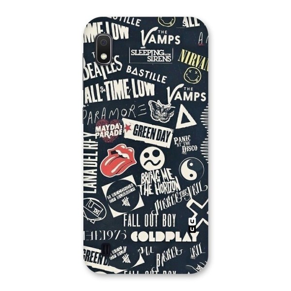 Music My Paradise Back Case for Galaxy A10