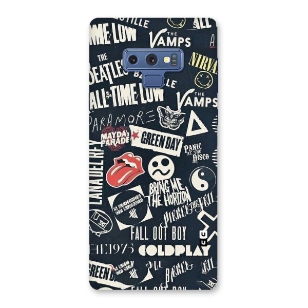 Music My Paradise Back Case for Galaxy Note 9