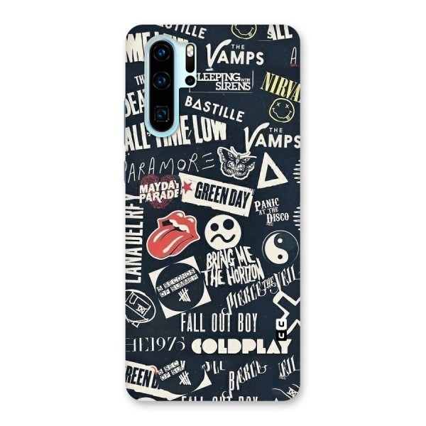Music My Paradise Back Case for Huawei P30 Pro