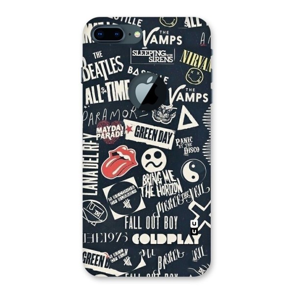 Music My Paradise Back Case for iPhone 7 Plus Logo Cut