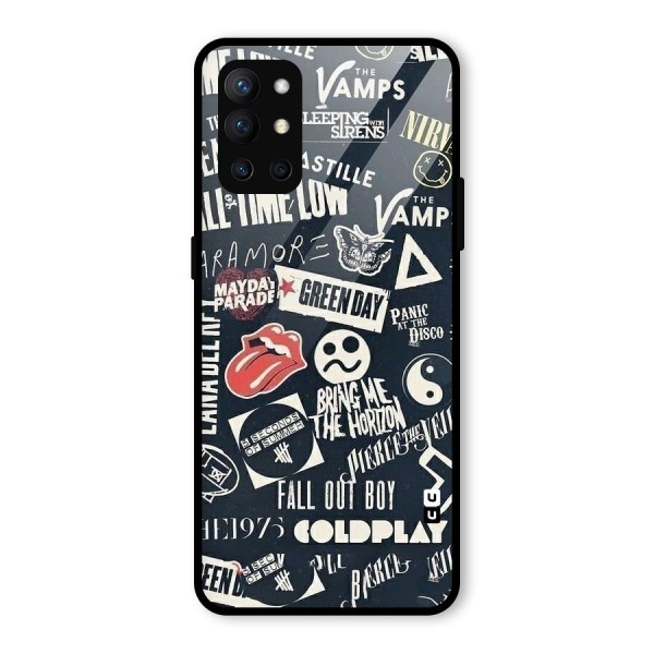 Music My Paradise Glass Back Case for OnePlus 9R