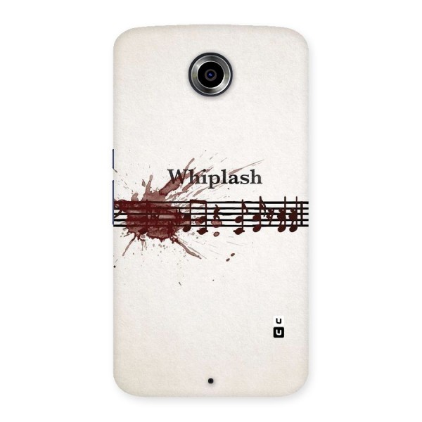 Music Notes Splash Back Case for Nexsus 6