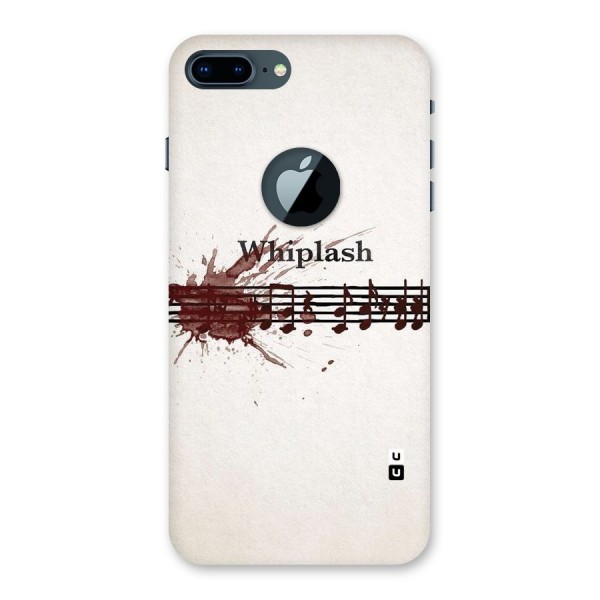Music Notes Splash Back Case for iPhone 7 Plus Logo Cut