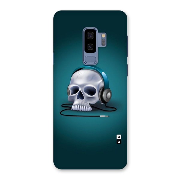 Music Skull Back Case for Galaxy S9 Plus