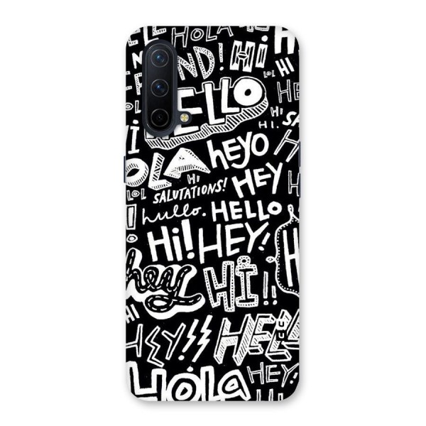 My Friend Back Case for OnePlus Nord CE 5G