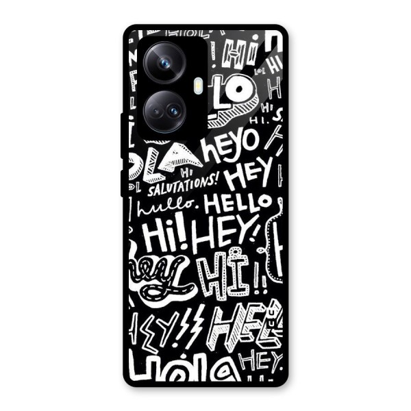 My Friend Glass Back Case for Realme 10 Pro Plus