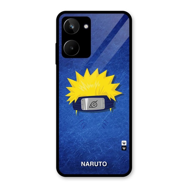 Naruto Headband Minimal Glass Back Case for Realme 10