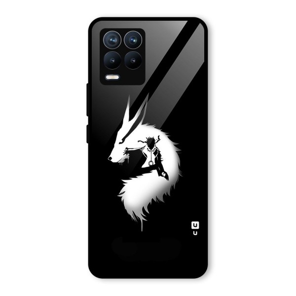 Naruto Kurama Mode Glass Back Case for Realme 8 Pro