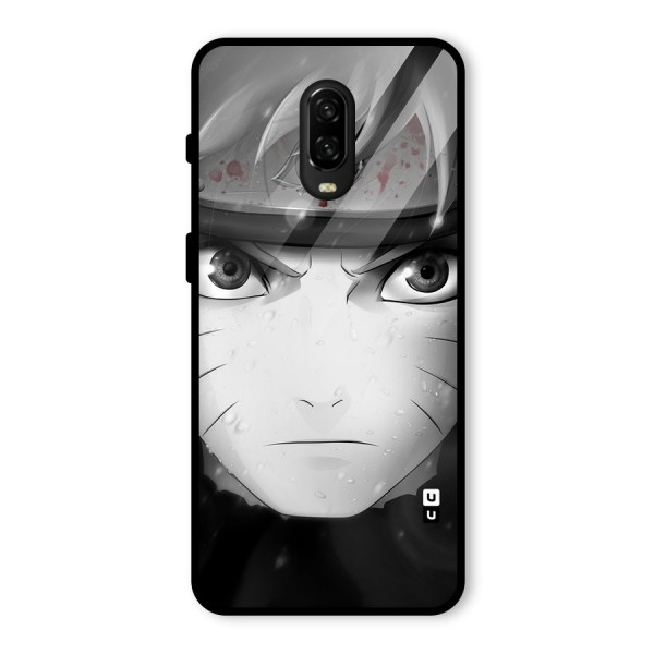 Naruto Monochrome Glass Back Case for OnePlus 6T