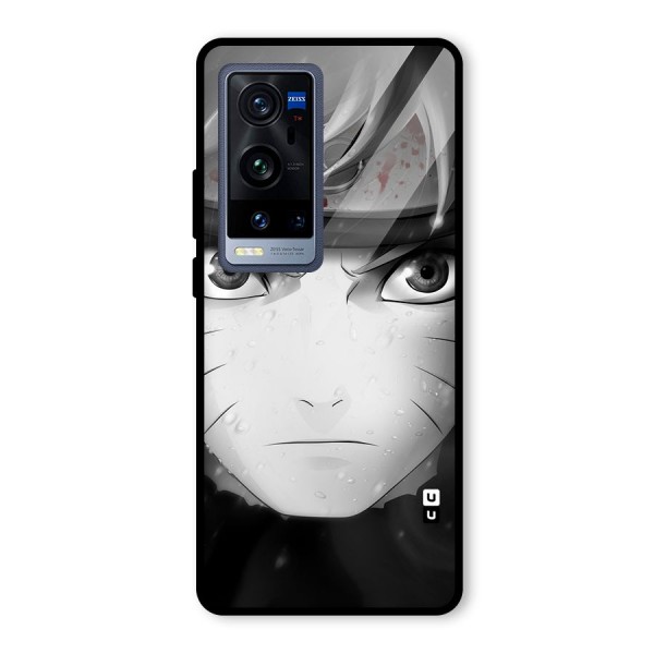 Naruto Monochrome Glass Back Case for Vivo X60 Pro Plus