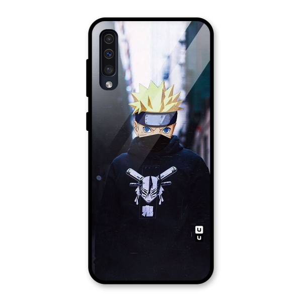 Naruto Uzumaki Cool Anime Glass Back Case for Galaxy A50