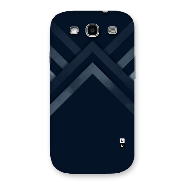 Navy Blue Arrow Back Case for Galaxy S3 Neo