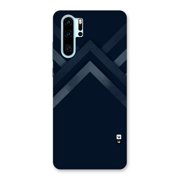 Navy Blue Arrow Back Case for Huawei P30 Pro