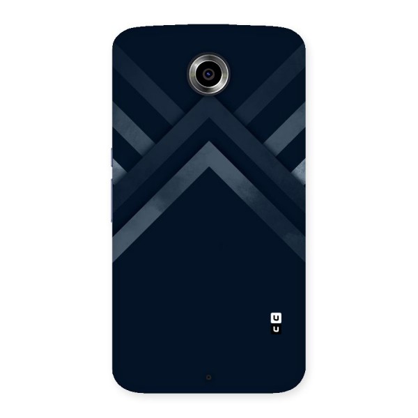 Navy Blue Arrow Back Case for Nexsus 6