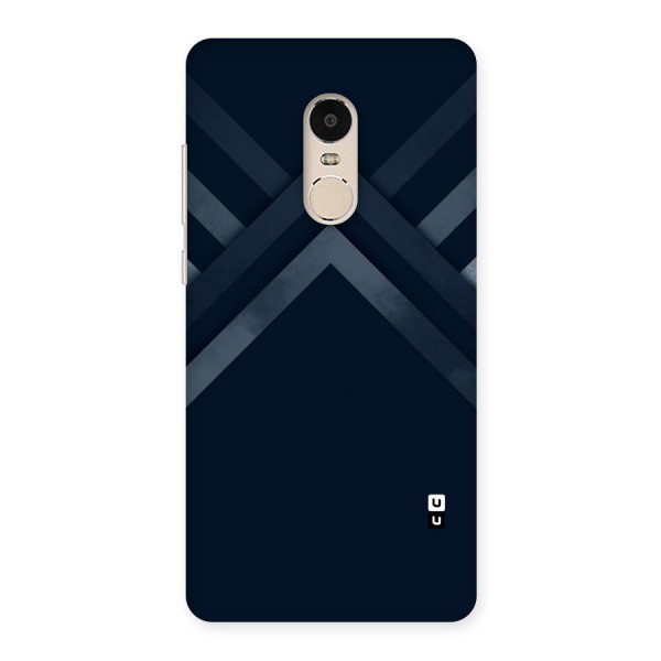 Navy Blue Arrow Back Case for Xiaomi Redmi Note 4