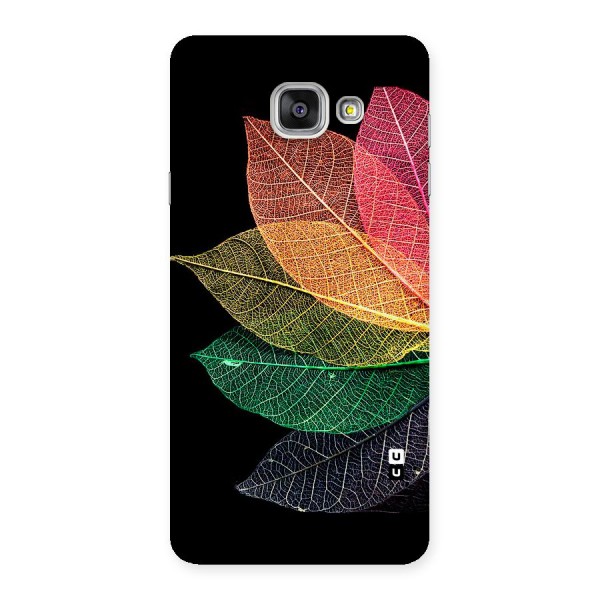 Net Leaf Color Design Back Case for Galaxy A7 2016