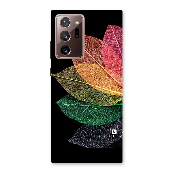 Net Leaf Color Design Back Case for Galaxy Note 20 Ultra