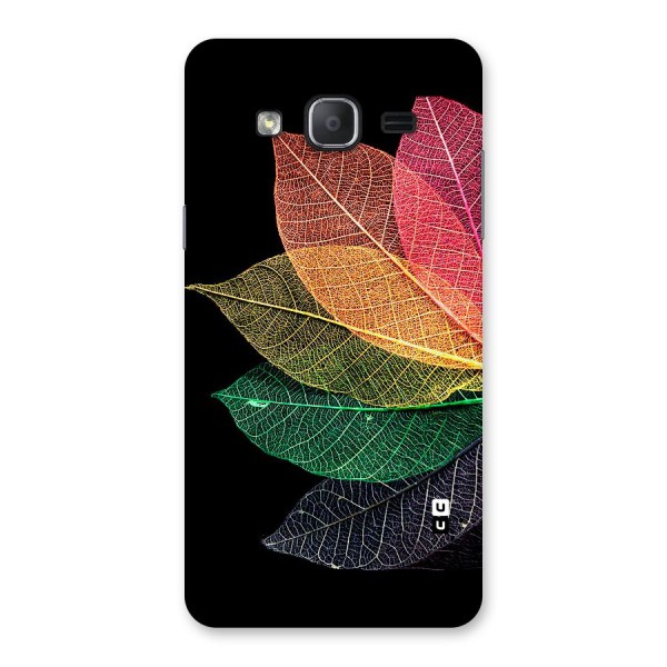 Net Leaf Color Design Back Case for Galaxy On7 Pro