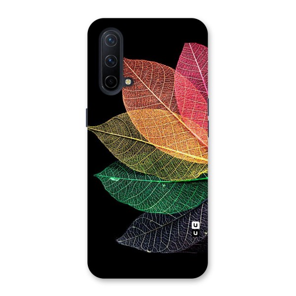 Net Leaf Color Design Back Case for OnePlus Nord CE 5G