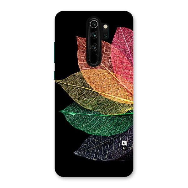 Net Leaf Color Design Back Case for Redmi Note 8 Pro