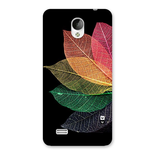 Net Leaf Color Design Back Case for Vivo Y21