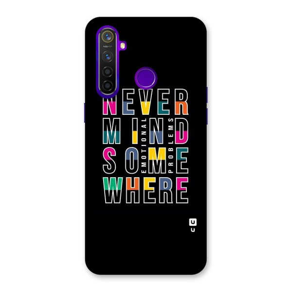 Nevermind Somewhere Back Case for Realme 5 Pro
