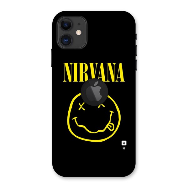 Nirvana Smiley Back Case for iPhone 11 Logo Cut