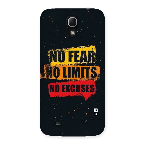 No Fear No Limits Back Case for Galaxy Mega 6.3