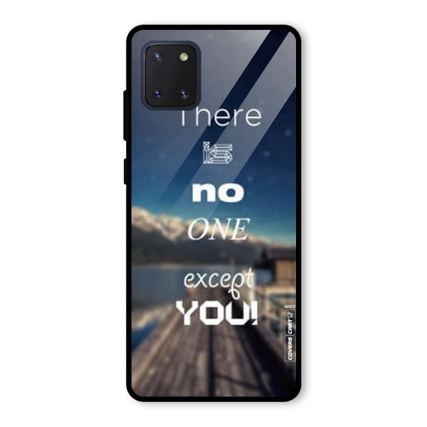 No One But You Glass Back Case for Galaxy Note 10 Lite