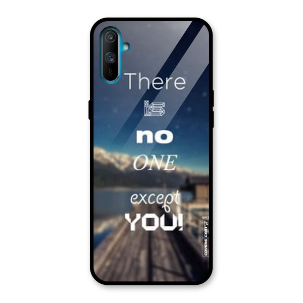 No One But You Glass Back Case for Realme C3