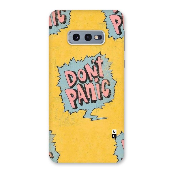 No Panic Back Case for Galaxy S10e