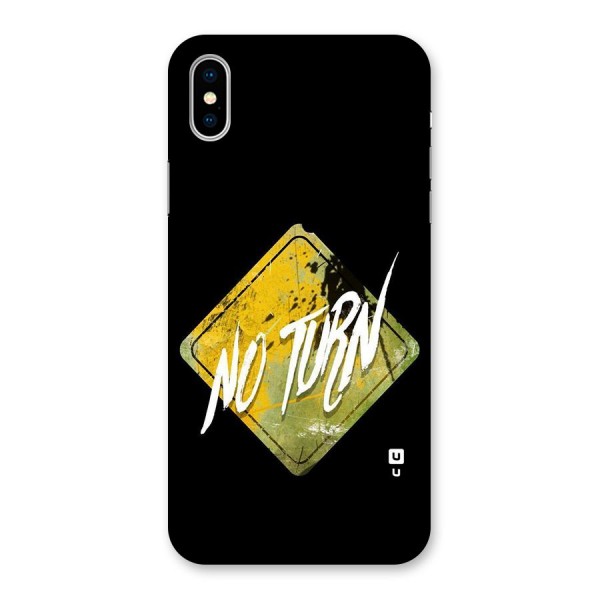 No Turn Back Case for iPhone X