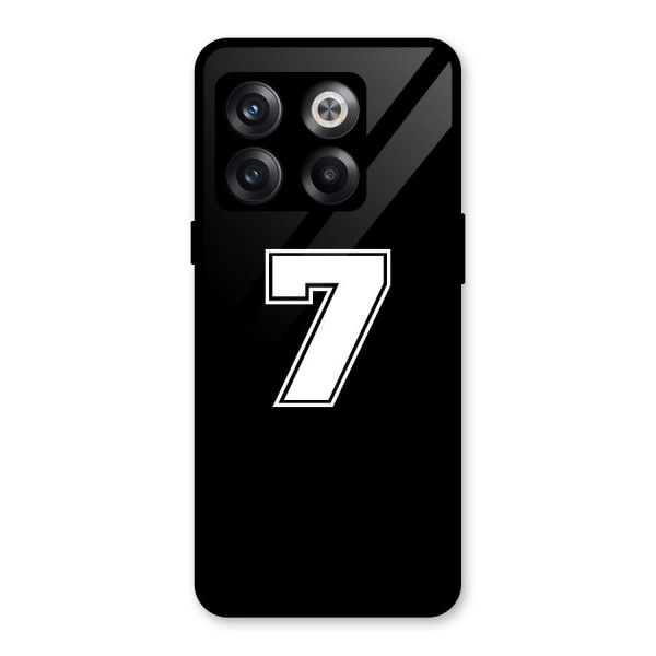Number 7 Glass Back Case for OnePlus 10T