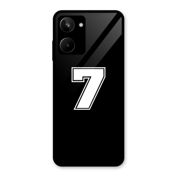 Number 7 Glass Back Case for Realme 10