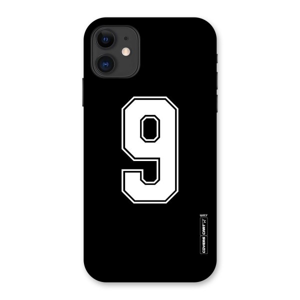 Number 9 Back Case for iPhone 11