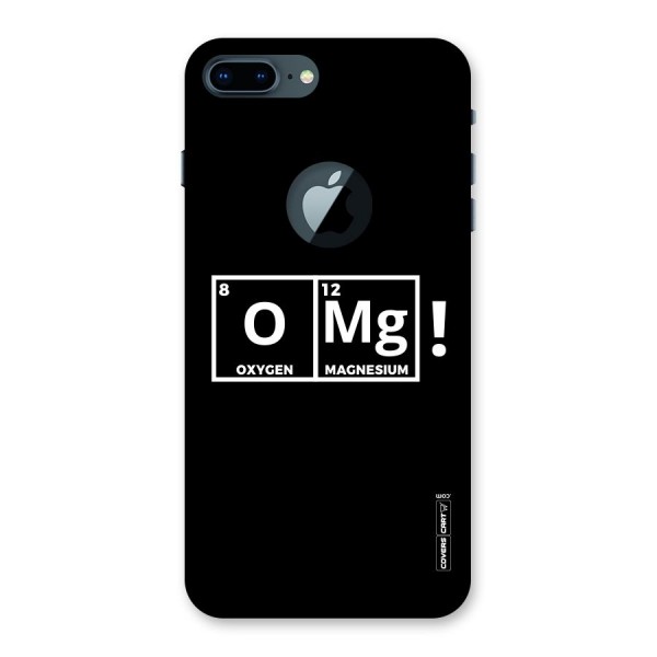 OMG Chemistry Pun Back Case for iPhone 7 Plus Logo Cut