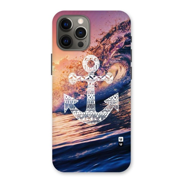 Ocean Anchor Wave Back Case for iPhone 12 Pro Max