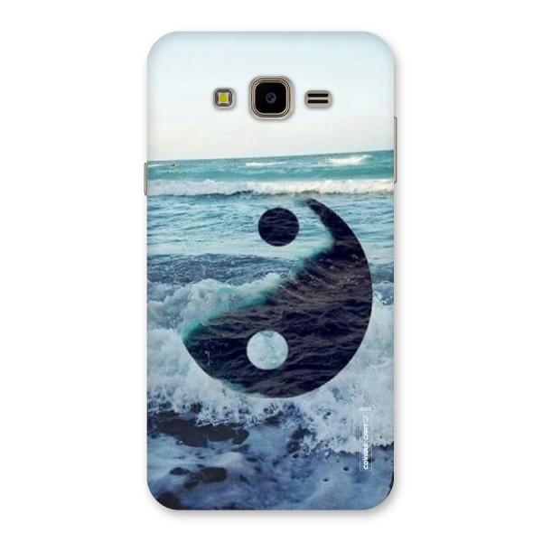 Oceanic Peace Design Back Case for Galaxy J7 Nxt