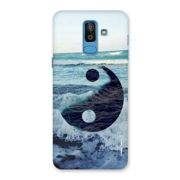 Oceanic Peace Design Back Case for Galaxy J8