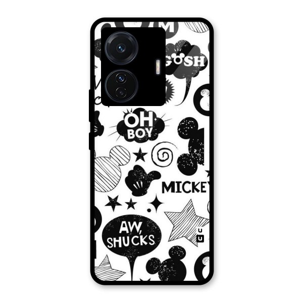 Oh Boy Design Glass Back Case for Vivo iQOO Z6 Pro