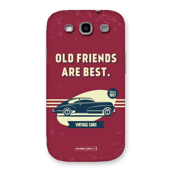 Old Friends Vintage Car Back Case for Galaxy S3 Neo
