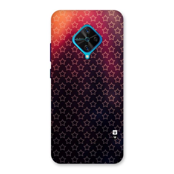 Ombre Stars Back Case for Vivo S1 Pro