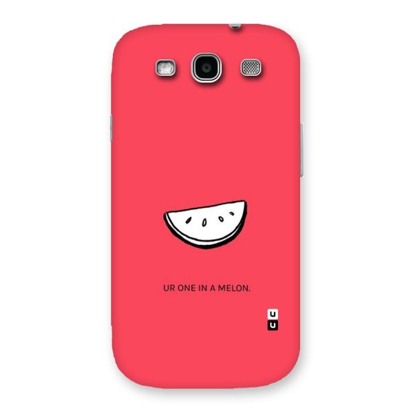 One In Melon Back Case for Galaxy S3 Neo