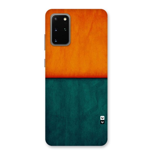 Orange Green Shade Back Case for Galaxy S20 Plus