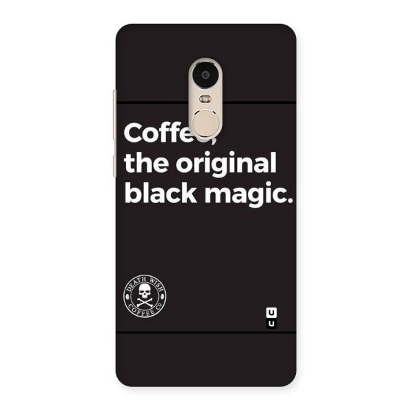 Original Black Magic Back Case for Xiaomi Redmi Note 4