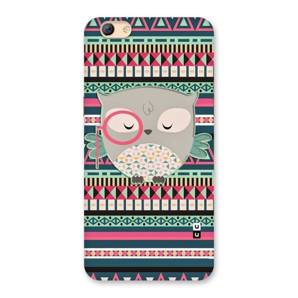 Owl Cute Pattern Back Case for Oppo F3 Plus